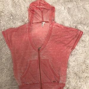 Hang ten beach cover up sweater